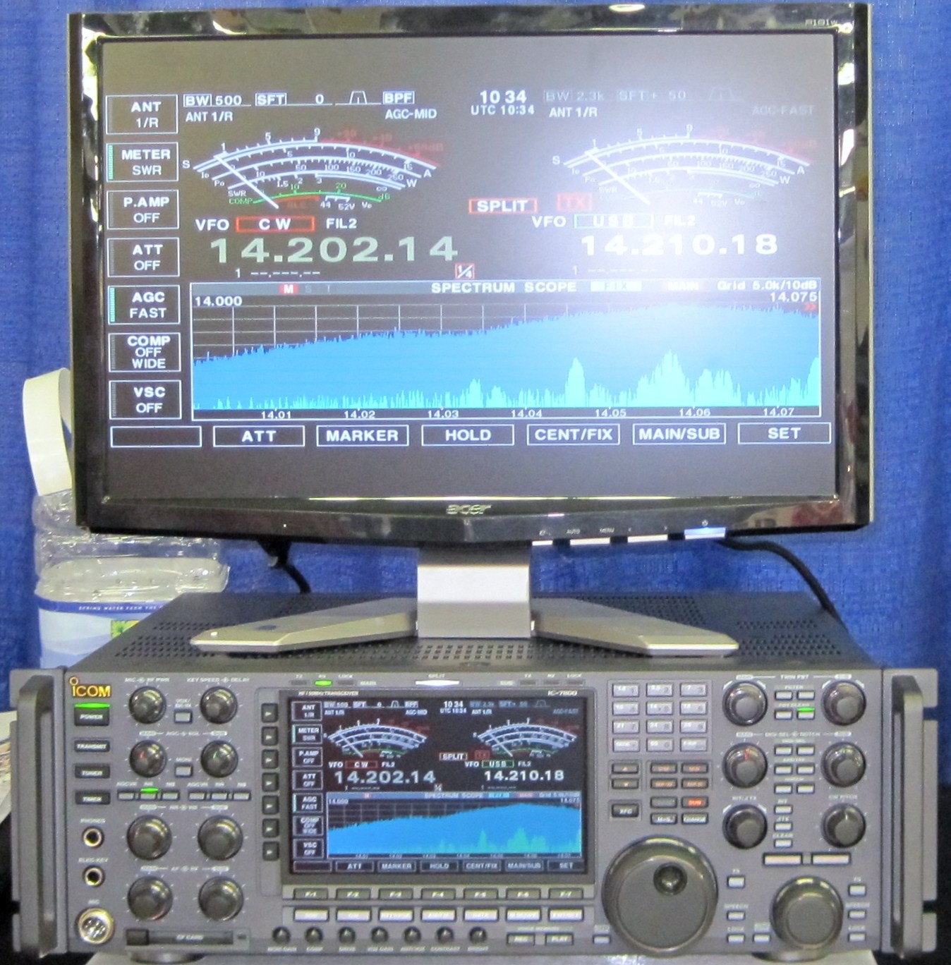 Icom IC-7800 HF+6m amateur radio transceiver
